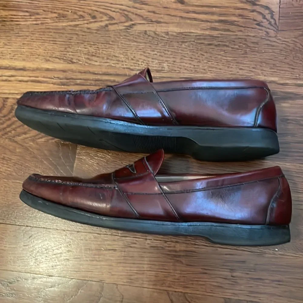 ‎Allen Edmonds Cameron brown penny loafers